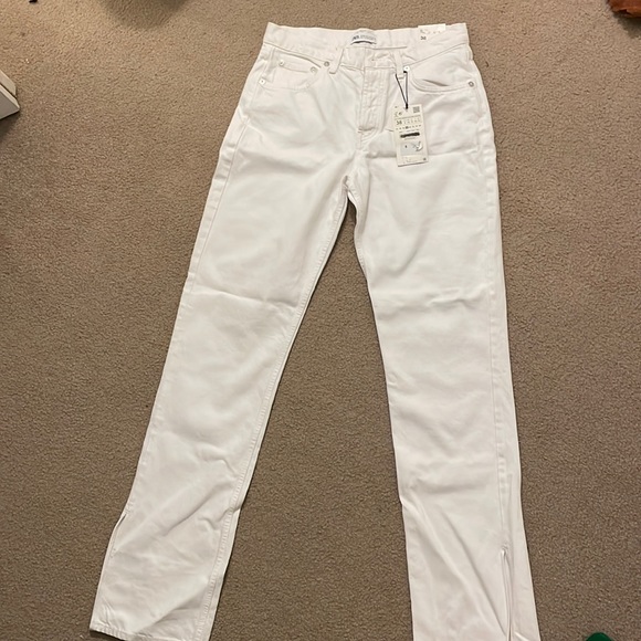 White Zara Jeans - Picture 1 of 4